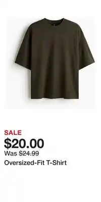 H&M Oversized-Fit T-Shirt offer