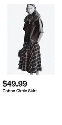 H&M Cotton Circle Skirt offer