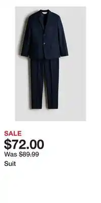 H&M Suit offer