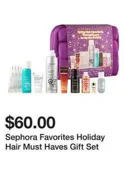 Sephora Sephora Favorites Holiday Hair Must Haves Gift Set offer