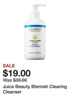 Sephora Juice Beauty Blemish Clearing Cleanser offer