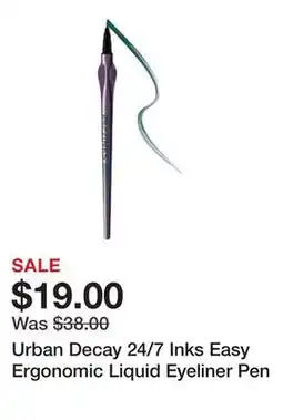 Sephora Urban Decay 24/7 Inks Easy Ergonomic Liquid Eyeliner Pen offer