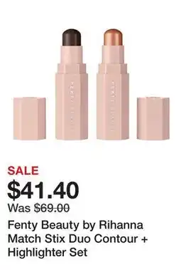 Sephora Fenty Beauty by Rihanna Match Stix Duo Contour + Highlighter Set offer