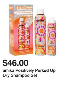 Sephora amika Positively Perked Up Dry Shampoo Set offer