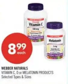 Shoppers Drug Mart Webber naturals offer