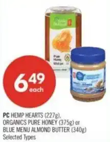 Shoppers Drug Mart PC hemp hearts offer