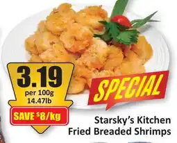 Starsky Kitchen Fried Breaded Shrimps offer