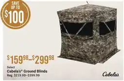 Cabela's Select Cabela's Ground Blinds offer