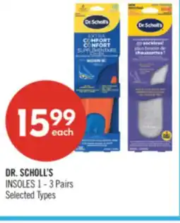 Shoppers Drug Mart DR. SCHOLL'S INSOLES offer