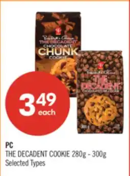 Shoppers Drug Mart PC THE DECADENT COOKIE offer