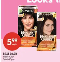 Shoppers Drug Mart BELLE COLOR HAIR COLOUR offer