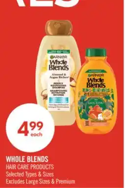 Shoppers Drug Mart WHOLE BLENDS HAIR CARE PRODUCTS offer