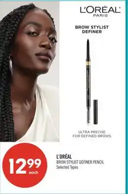 Shoppers Drug Mart L'ORÉAL BROW STYLIST DEFINER PENCIL offer