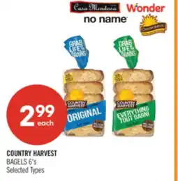 Shoppers Drug Mart COUNTRY HARVEST BAGELS offer