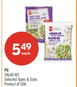 Shoppers Drug Mart PC SALAD KIT offer