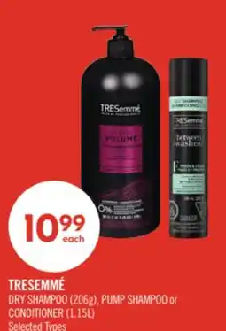 Shoppers Drug Mart TRESEMMÉ DRY SHAMPOO (206g), PUMP SHAMPOO or CONDITIONER (1.15L) offer