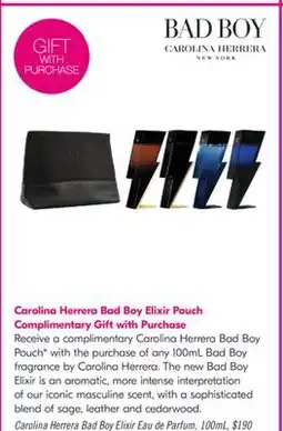 Shoppers Drug Mart Carolina Herrera Bad Boy Elixir Eau de Parfum offer