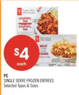 Shoppers Drug Mart PC SINGLE SERVE FROZEN ENTREES offer