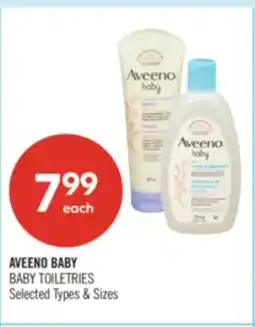 Shoppers Drug Mart AVEENO BABY TOILETRIES offer
