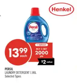 Shoppers Drug Mart PERSIL LAUNDRY DETERGENT offer