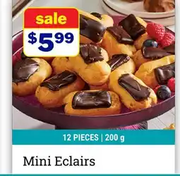 M & M Food Market Mini Eclairs offer