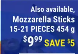 M & M Food Market Mozzarella Sticks offer