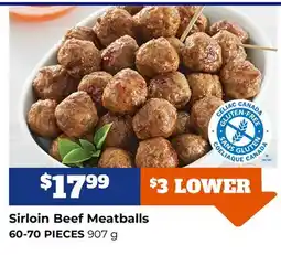 M & M Food Market Sirloin Beef Meatballs offer