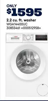 RONA BOSCH 2.2 cu. ft. washer offer