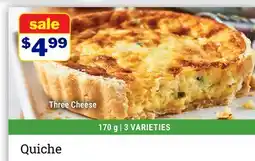M & M Food Market Quiche offer