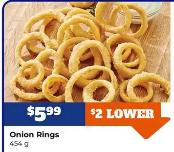 M & M Food Market Onion Rings offer