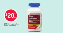 Rexall OPTION + Arthritis Pain Relief Caplets offer