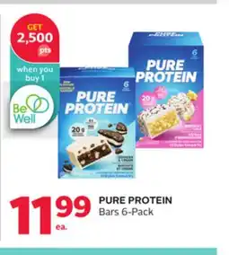 Rexall PURE PROTEIN Bars offer