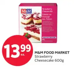 Rexall M & M FOOD MARKET Strawberry Cheesecake offer