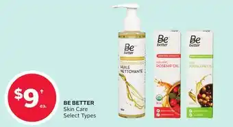 Rexall BE BETTER Skin Care offer