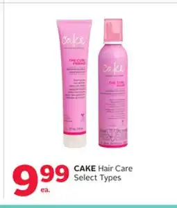 Rexall CAKE Hair Care offer