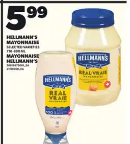 Independent City Market HELLMANN'S MAYONNAISE, 710-890 ML offer