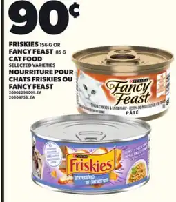 Independent City Market FRISKIES, 156 G OR FANCY FEAST, 85 G CAT FOOD offer