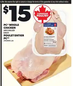 Independent City Market PC WHOLE CHICKEN, EACH offer