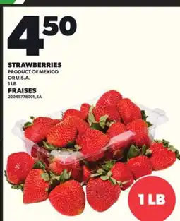 Independent City Market STRAWBERRIES offer