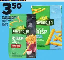 Independent City Market CAVENDISH FARMS PREMIUM FRIES, 400-750 G offer