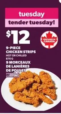 Independent City Market 9-PIECE CHICKEN STRIPS, 870 G offer