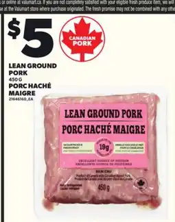 Independent City Market LEAN GROUND PORK, 450 G offer