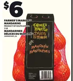 Independent City Market FARMER'S MARKET MANDARINS, 2 LB offer