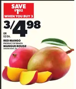 Independent City Market RED MANGO offer