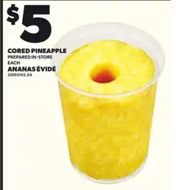 Independent City Market CORED PINEAPPLE offer