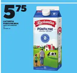 Independent City Market LACTANTIA PURFILTRE MILK, 2 L offer