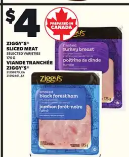 Independent City Market ZIGGY'S SLICED MEAT, 175 G offer