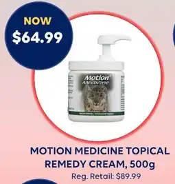 Wellwise by Shoppers MOTION MEDICINE TOPICAL REMEDY CREAM, 500g offer