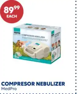 Wellwise by Shoppers COMPRESOR NEBULIZER MedPro offer