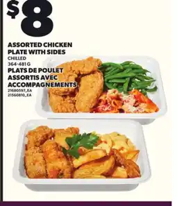 Independent City Market ASSORTED CHICKEN PLATE WITH SIDES, 364-481 G offer